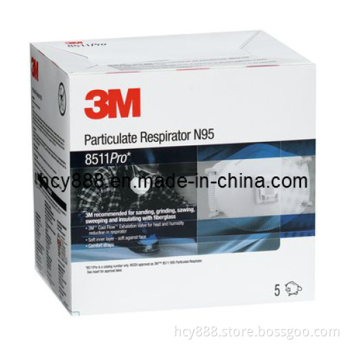3m Particulate Respirator 8511PRO, N95